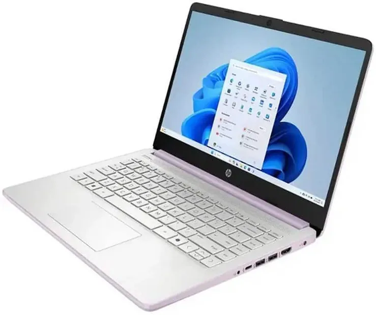 HP 14″ — Honey Lavender 14-dq6014dx, open view