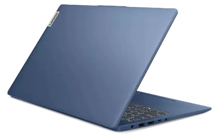 Lenovo IdeaPad Slim 3 82XB00BMUS, back and lid