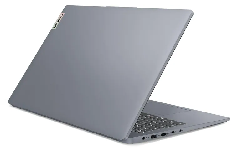 Lenovo IdeaPad Slim 3 — Sealed Box 82XB00C2US, back and lid