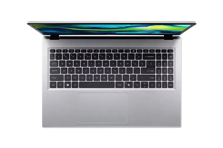 Acer Aspire Go 15 — Touchscreen AG15-21PT-R79L, keyboard and touchpad view