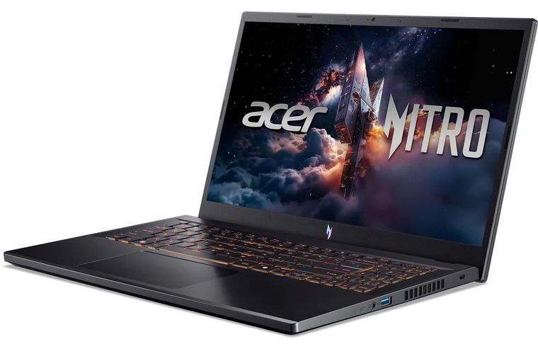 Acer Nitro V 15 ANV15-52-57BB, Front and left side