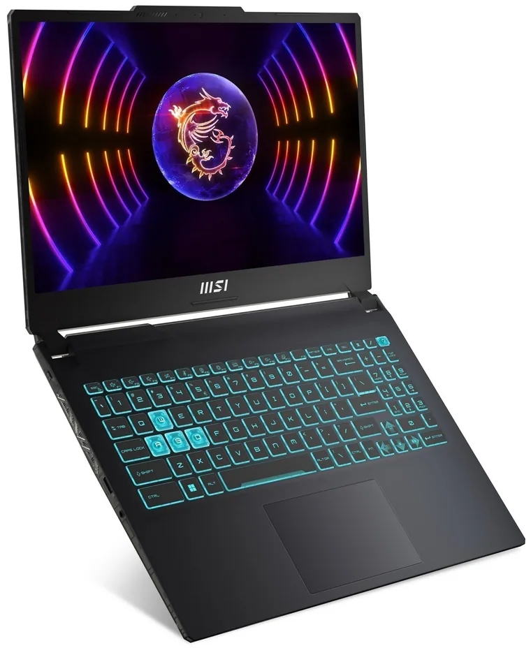MSI Cyborg 15 A12VF-272US, Keyboard and palm-rest view