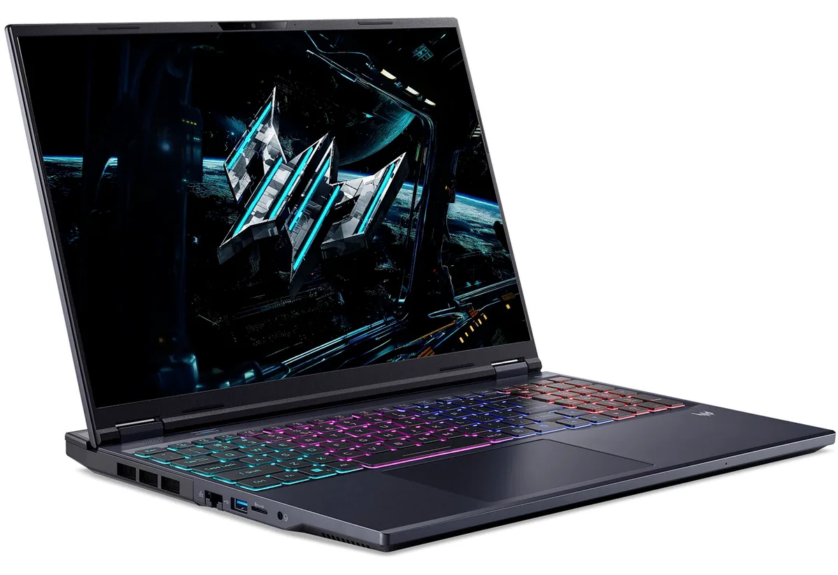 Acer Predator Helios Neo 16 AI PHN16-73-95G8, Front and left side