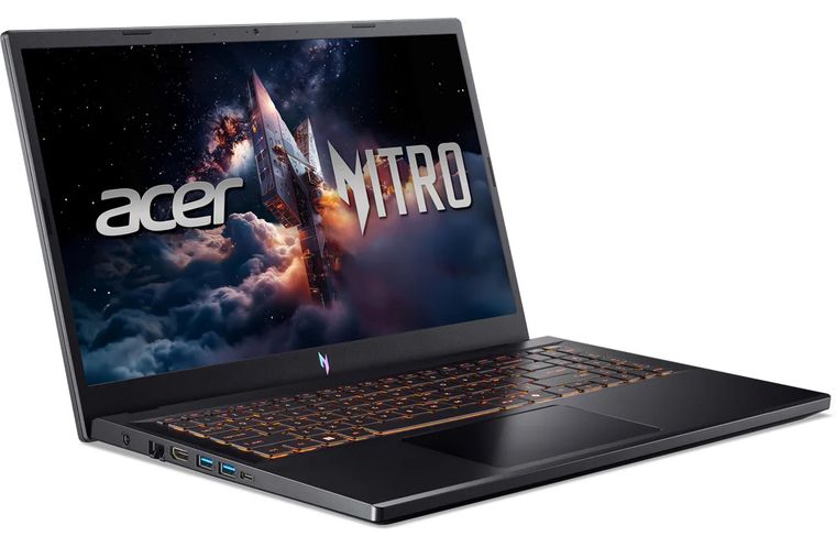 Acer Nitro V 15 ANV15-52-57BB, Front-right three-quarter view