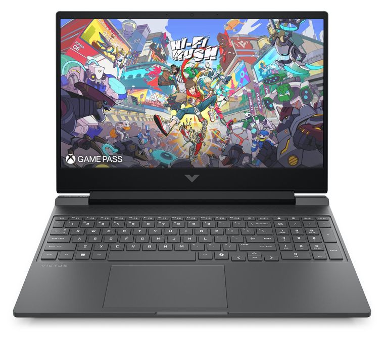 HP Victus 15 15-fa2709wm, Straight-on view